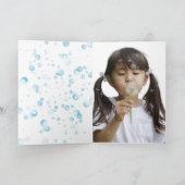 マーメイドテールアンダーザシー誕生日 招待状 (内部)