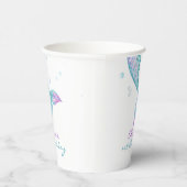 マーメイドテールアンダーザシー誕生日 紙コップ (右)