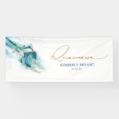 マーメイドテールキンセアニェラ15誕生日 横断幕 (横)