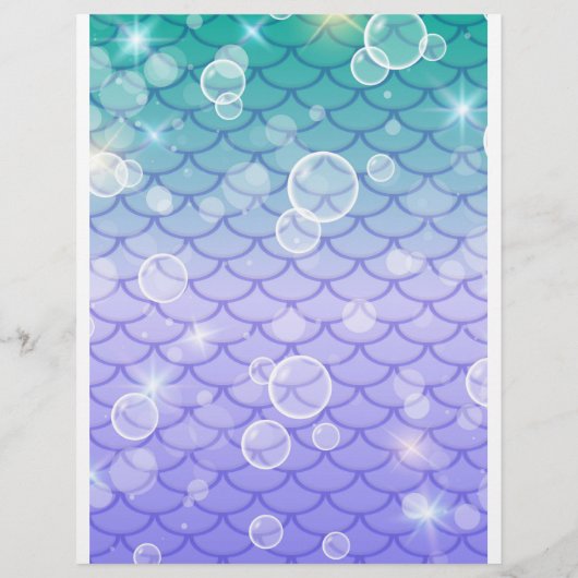 マーメイドテールザシーパープル誕生日 チラシ (裏面)