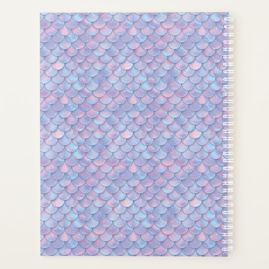 マーメイドテールスケール&パールパステルスパルクルブティック プランナー手帳 (裏面)