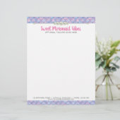 マーメイドテールスケール&パールパステルスパークルブティック レターヘッド (スタンド正面)