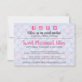 マーメイドテールスケール&パールブティックサンキューカード サンキューカード (裏面)