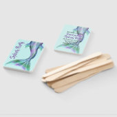 マーメイドテールパーティの招待状ファン ハンドファン (組立なし)