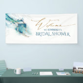 マーメイドテールブライダルシャワー歓迎 横断幕 (トレードショー)