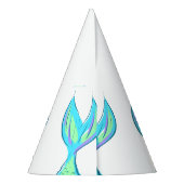 マーメイドテール紙パーティーハット パーティーハット (裏面)