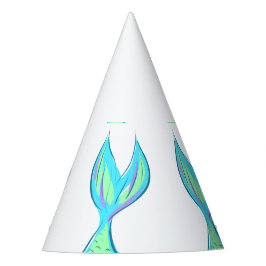 マーメイドテール紙パーティーハット パーティーハット