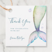 マーメイドテール誕生日ありがとう フェイバータグ (正面)