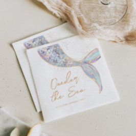 マーメイドテール1st誕生日 スタンダードカクテルナプキン