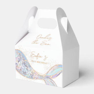 マーメイドテール1st誕生日 フェイバーボックス