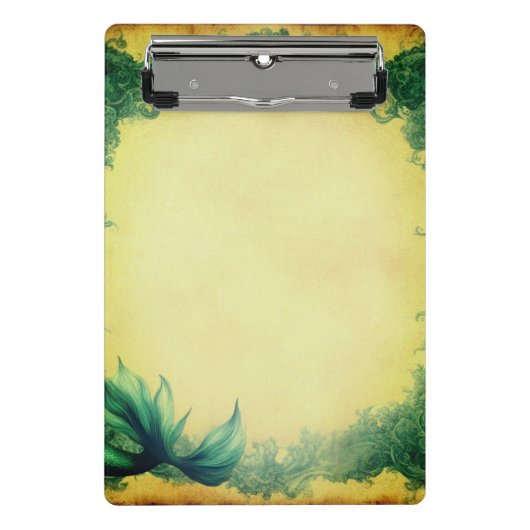 マーメイドテール ミニクリップボード (正面)