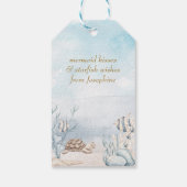 マーメイドテールWishing you a Mermazing誕生日 ギフトタグ (裏面)