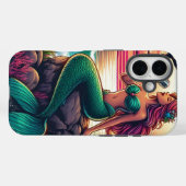 🌊マーメイドデザインケース✨ Case-Mate iPhoneケース (裏面 (横))