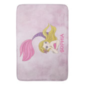 マーメイドデザイン バスマット (正面縦)