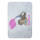 マーメイドデザイン バスマット (正面縦)