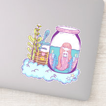 マーメイドトレジャービニールステッカー