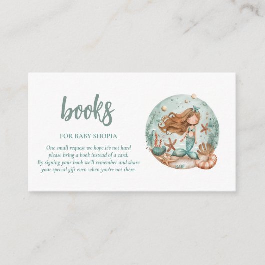 マーメイドドドリームキッズ エンクロージャーカード (正面)