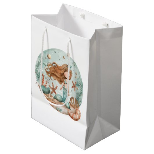 マーメイドドドリームキッズ ミディアムペーパーバッグ (正面アングル)