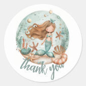 マーメイドドドリームキッズ ラウンドシール (正面)