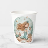 マーメイドドドリームキッズ 紙コップ (正面)