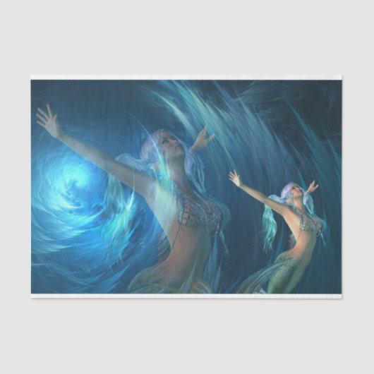 マーメイドドドリームズデクページティッシュペーパー 薄葉紙