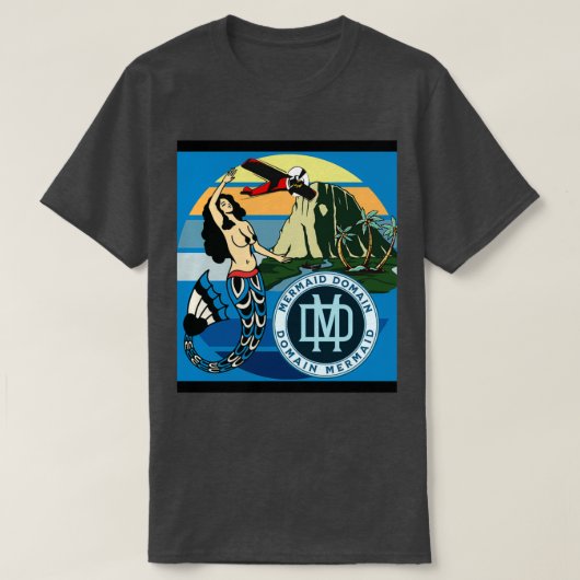マーメイドドメインマーメイドパラダイスTシャツ Tシャツ (デザイン正面)