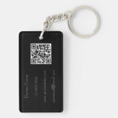 マーメイドドラゴンファンタジーブルー キーホルダー (裏面)