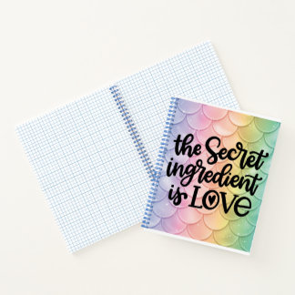 マーメイドドラゴン秘密の成分は愛 ノートブック