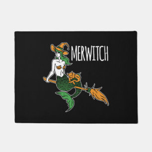 マーメイドハロウィーン ドアマット