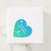 マーメイドハート型メッセージカード フェイバータグ (インサイチュ)