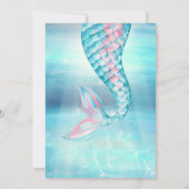 マーメイドバッシュ誕生日 招待状 (裏面)