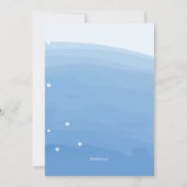 マーメイドバニー誕生日パーティー 招待状 (裏面)