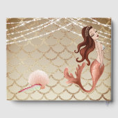 マーメイドバラ金ゴールドザシーキンセアニラ ゲストブック (裏面)