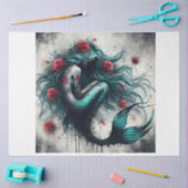 マーメイドバラ 薄葉紙 (クラフト)