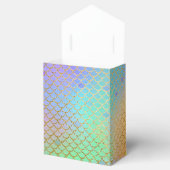 マーメイドバースデーパーティーパーソナライズされたブライトパステル フェイバーボックス (オープン)
