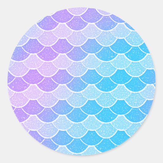 マーメイドパステルはかりで測 ラウンドシール (正面)