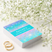 マーメイドパターンカスタムモノグラム女の子 トランプ (インサイチュ (ウェディング))