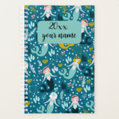 マーメイドパーソナライズされたプランナー プランナー手帳 (正面)