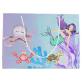 マーメイドパーティーギフト ラージペーパーバッグ (裏面)