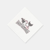 マーメイドパーティーピンクナプキンス スタンダードカクテルナプキン (角)