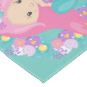 マーメイドパーティーブルー テーブルクロス (アングル)