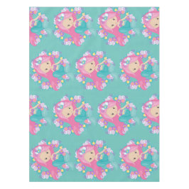 マーメイドパーティーブルー テーブルクロス