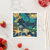マーメイドパーティー作品 スタンダードカクテルナプキン (インサイチュ)