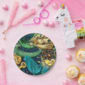 マーメイドパーティー作品 ペーパープレート (パーティー)