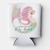 マーメイドパーティー赤ちゃんシャワー母 缶クーラー (正面)