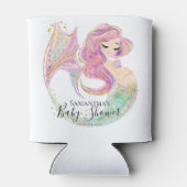 マーメイドパーティー赤ちゃんシャワー母 缶クーラー (裏面)