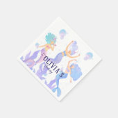 マーメイドパーティー スタンダードカクテルナプキン (角)