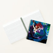 マーメイドパープルドラゴンフレンドシップファンタジー ノートブック (内部)