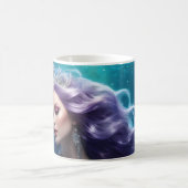 マーメイドパープルヘア コーヒーマグカップ (中央)