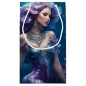 マーメイドパープルヘア スモールペーパーバッグ (裏面)